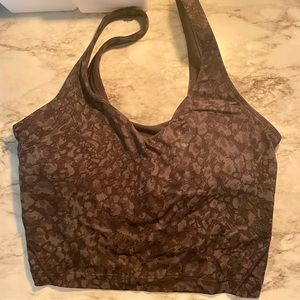 Lulu lemon black align spotted tank